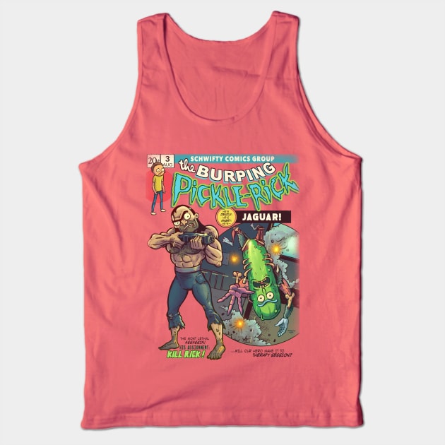 Burpin Pickle Tank Top by DonovanAlex